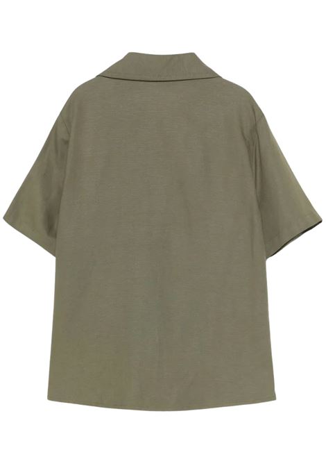 Children's linen and viscose shirt Paolo Pecora | PP4001/MAVERDE